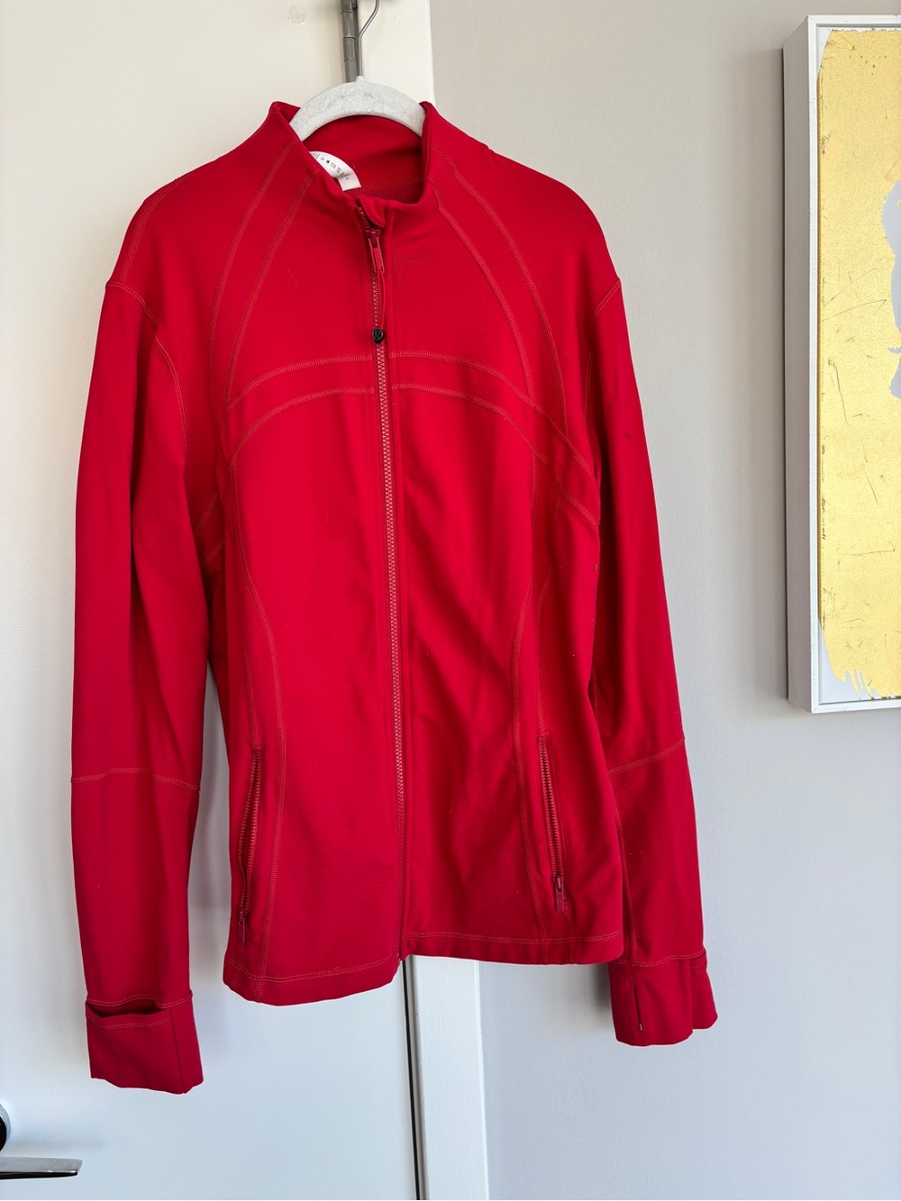 Lululemon Define Jacket Women's Red Full-Zip Jacket - Picture 2 of 4